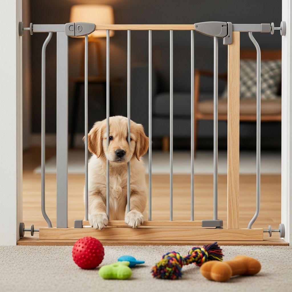 Puppy Gates: Smart Containment for Young Dogs Discover how puppy gates transform chaotic puppy phases into structured learning opportunities for better behavior and safety.