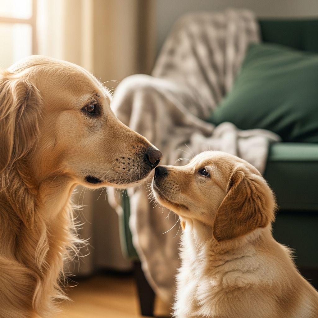 Puppy Power: How Veteran Dogs Mentor Newcomers Discover how seasoned dogs naturally guide puppies in manners, routines, and social skills for faster, stress-free training.