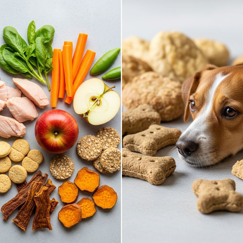 Quality Dog Treats vs Unhealthy Ones Discover how to select nutritious dog treats that boost health while steering clear of junk options loaded with harmful additives and empty calories.