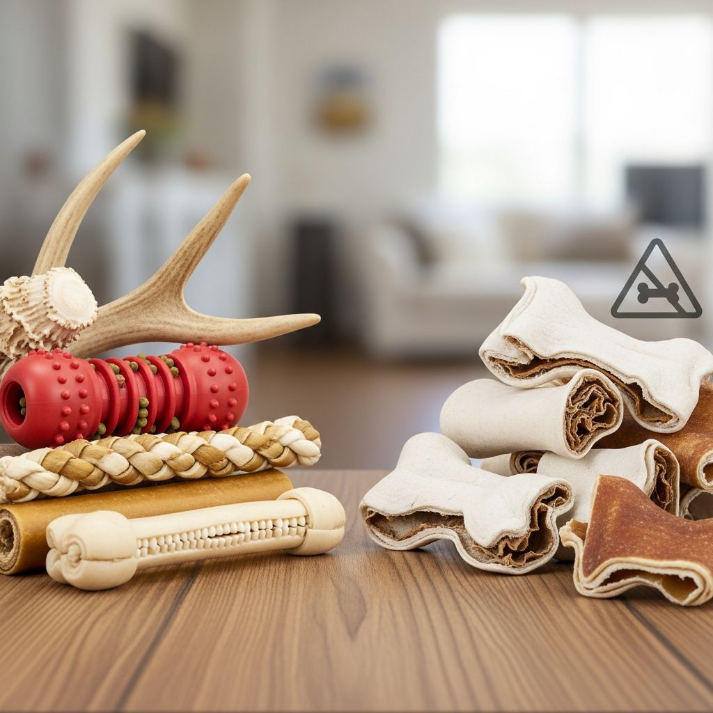 Safe Chews for Dogs: Rawhide Risks and Better Choices Discover the hidden dangers of rawhide chews and explore safer, healthier alternatives to keep your dog happy and protected.