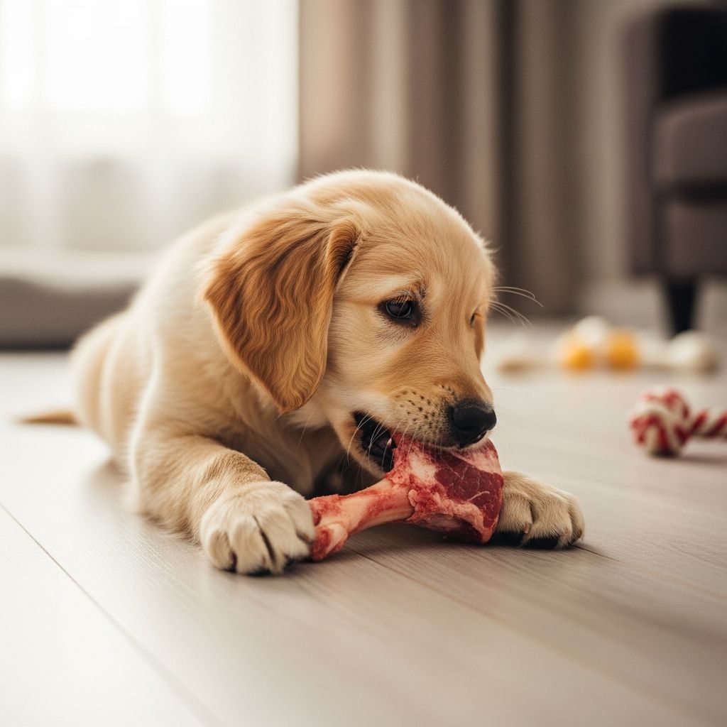 Safe Raw Bones for Puppies Discover how to safely incorporate raw bones into your puppy's diet for optimal health, dental benefits, and nutrition while avoiding common pitfalls.