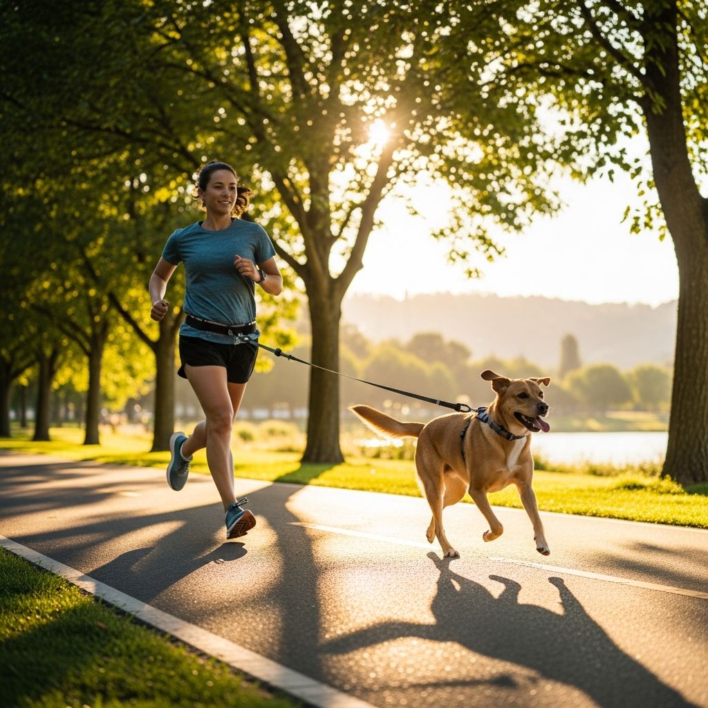 Safe Running with Dogs Master the essentials of running with your dog for mutual enjoyment and health benefits without risks.