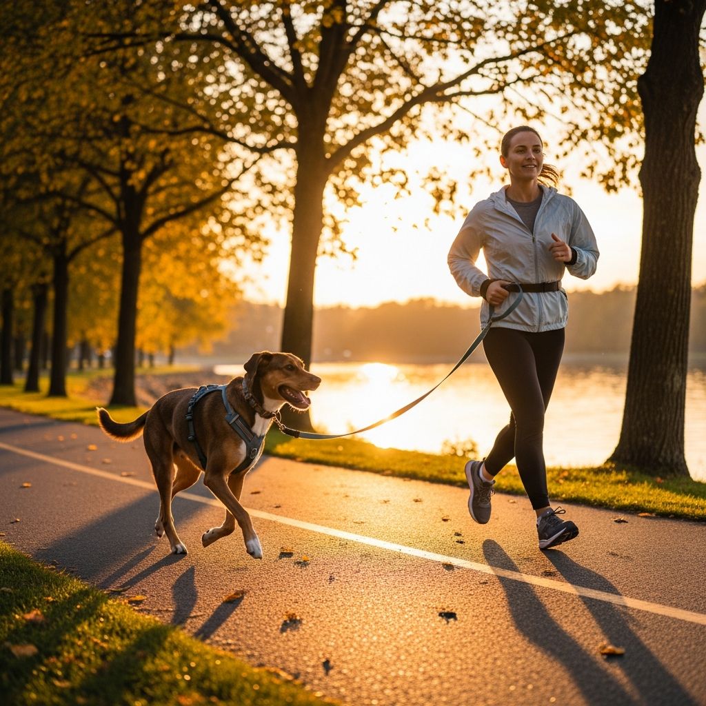 Safe Running with Dogs Essential guide to running safely with your dog, covering fitness checks, gear, training, and health risks for a fun, injury-free experience.