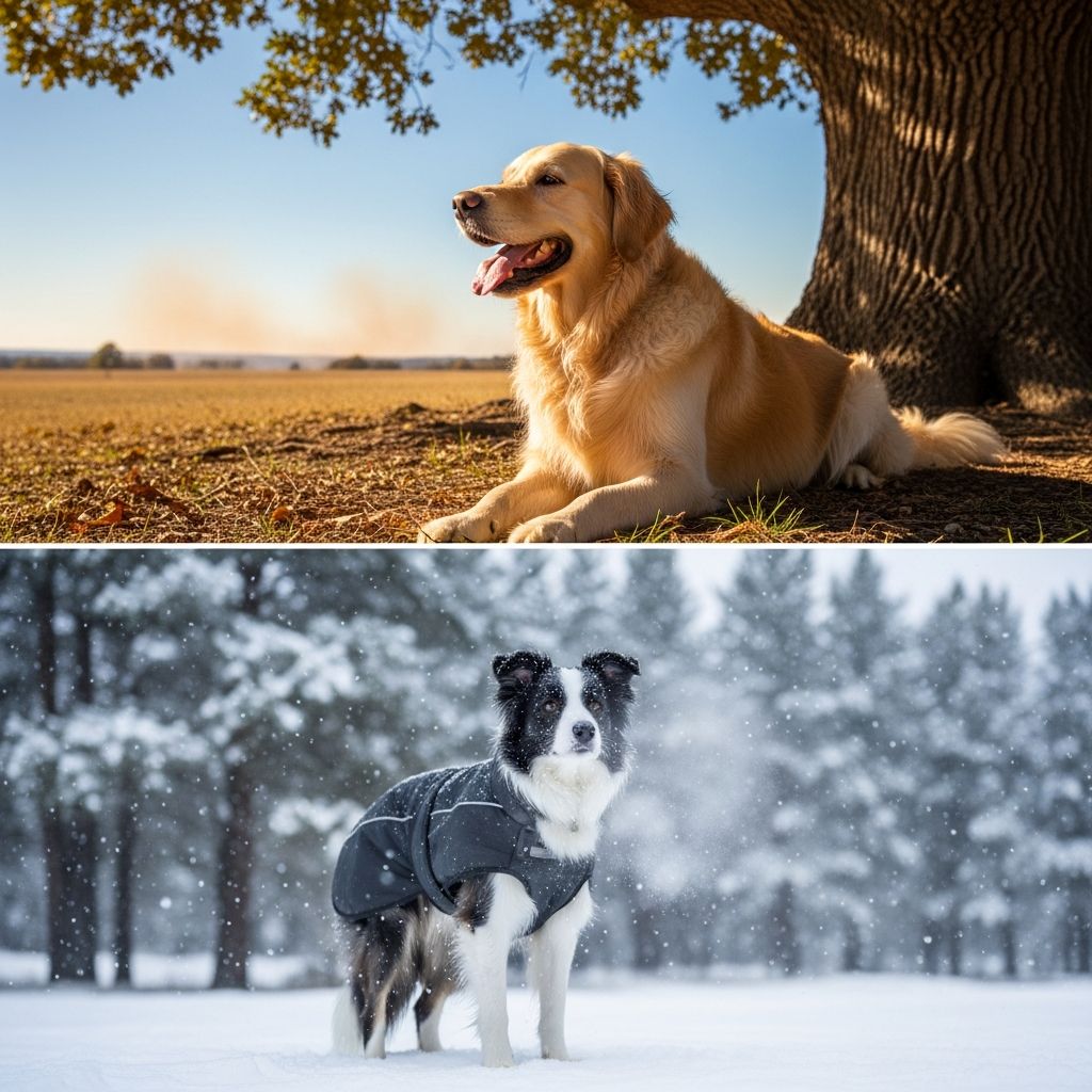 Safe Temperatures for Dogs: Heat and Cold Limits Discover critical temperature thresholds for dogs in hot and cold weather to prevent heatstroke, hypothermia, and paw injuries while ensuring safe outdoor activities.