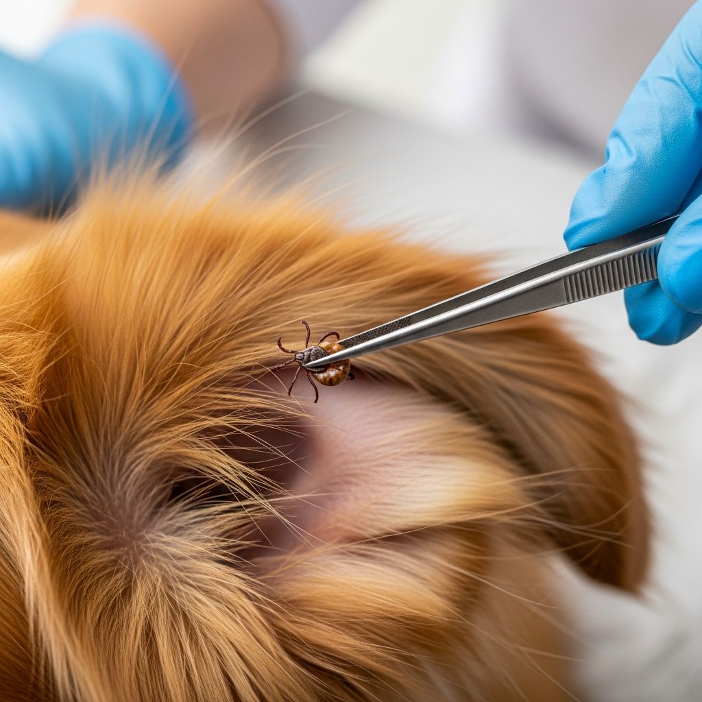 Safe Tick Removal for Dogs Master the art of safely extracting ticks from your dog to prevent diseases and ensure quick recovery with proven techniques.