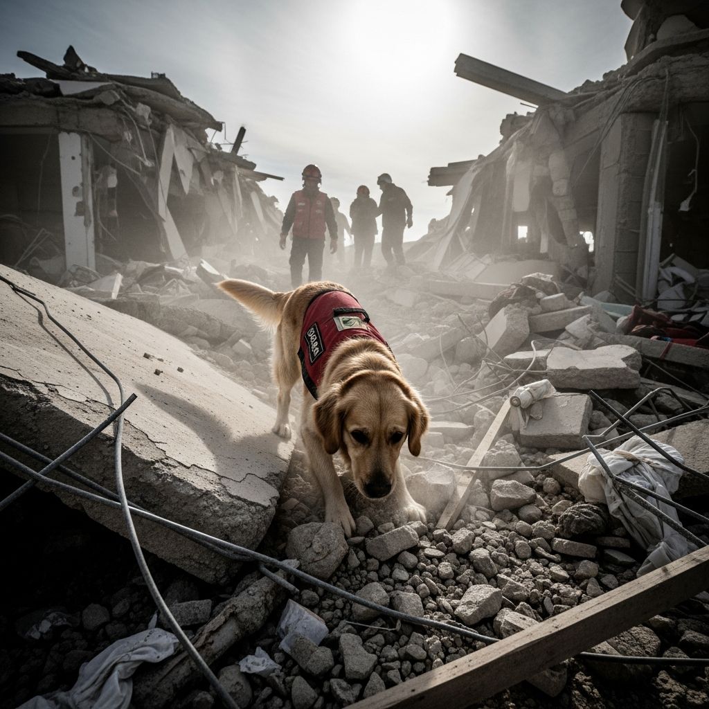 Safeguarding Dogs in Disaster Zones Essential strategies for dog owners to protect their pets during wildfires, floods, hurricanes, and other emergencies near disaster areas.