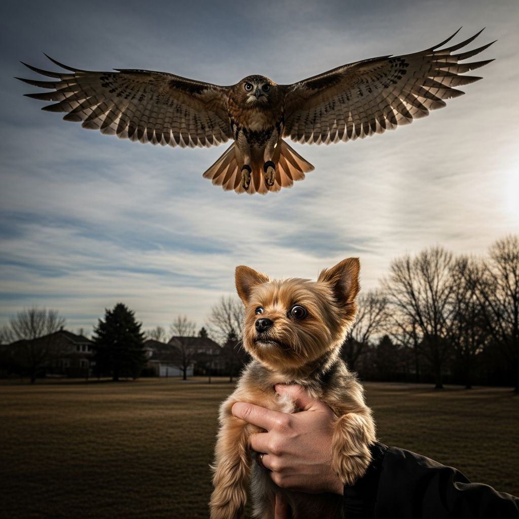 Discover proven strategies and gear to shield your petite pup from birds of prey in today's wild backyards.