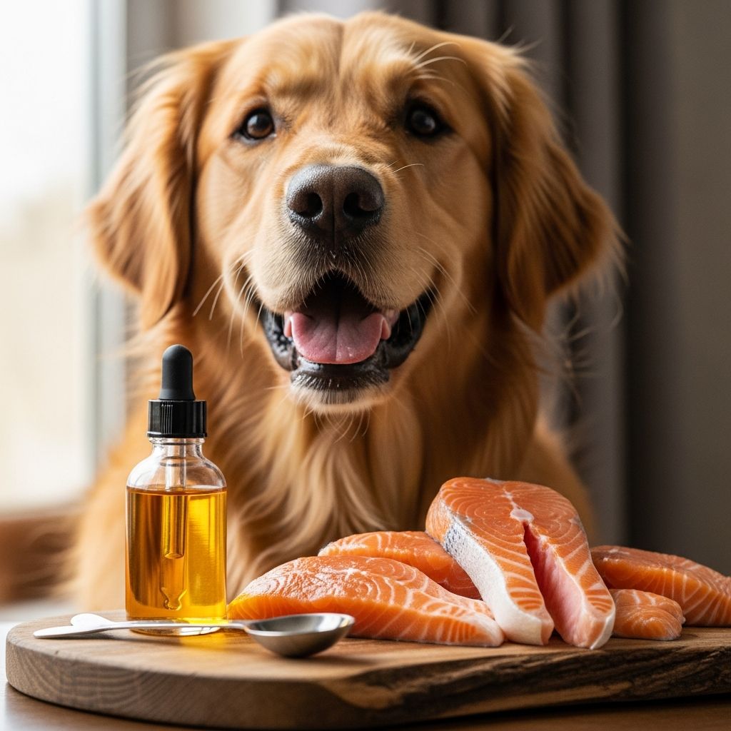 Salmon Oil Benefits for Dogs Discover how salmon oil's omega-3s boost your dog's skin, joints, brain, and overall wellness with science-backed insights.