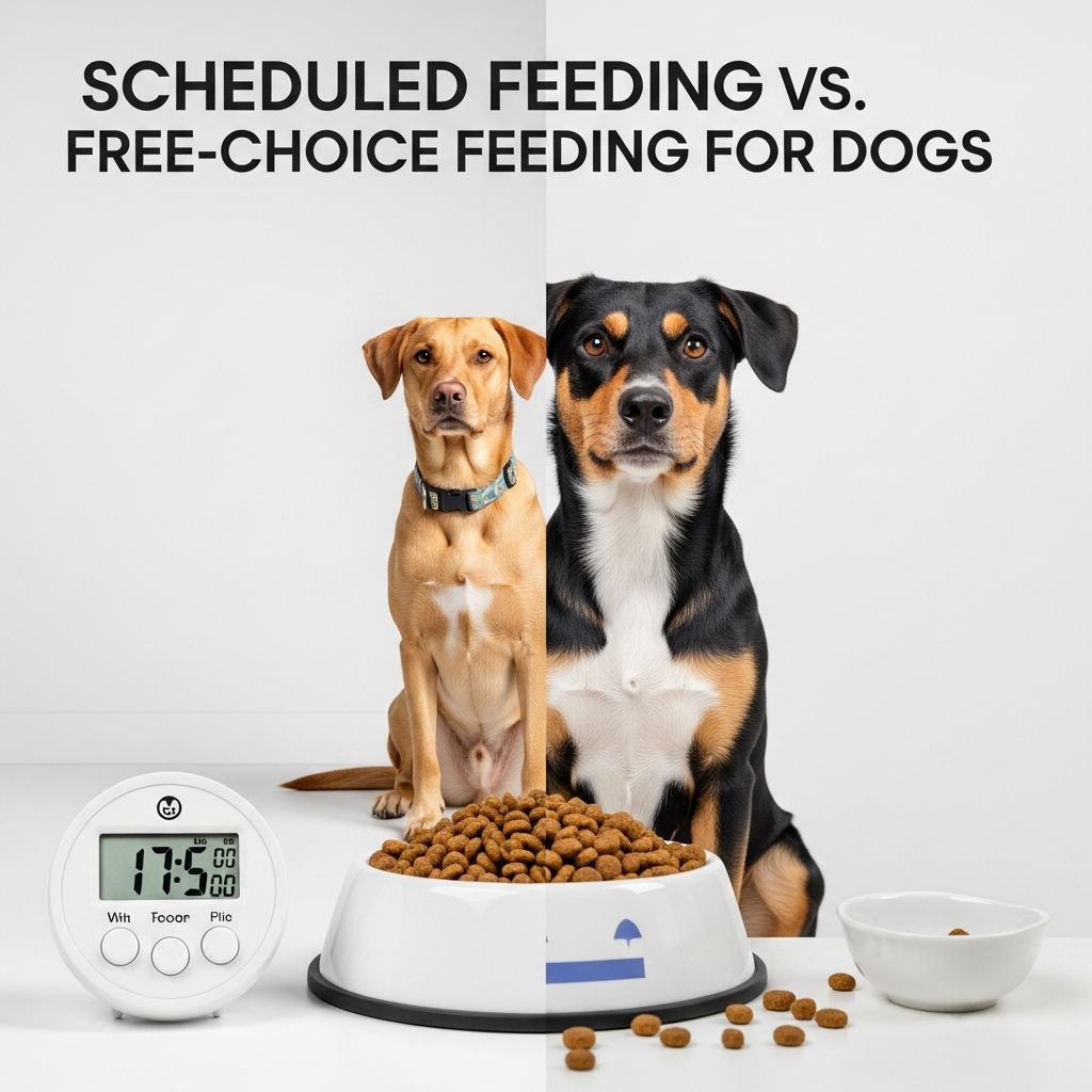 Understanding the best feeding approach for your dog's health and lifestyle needs.