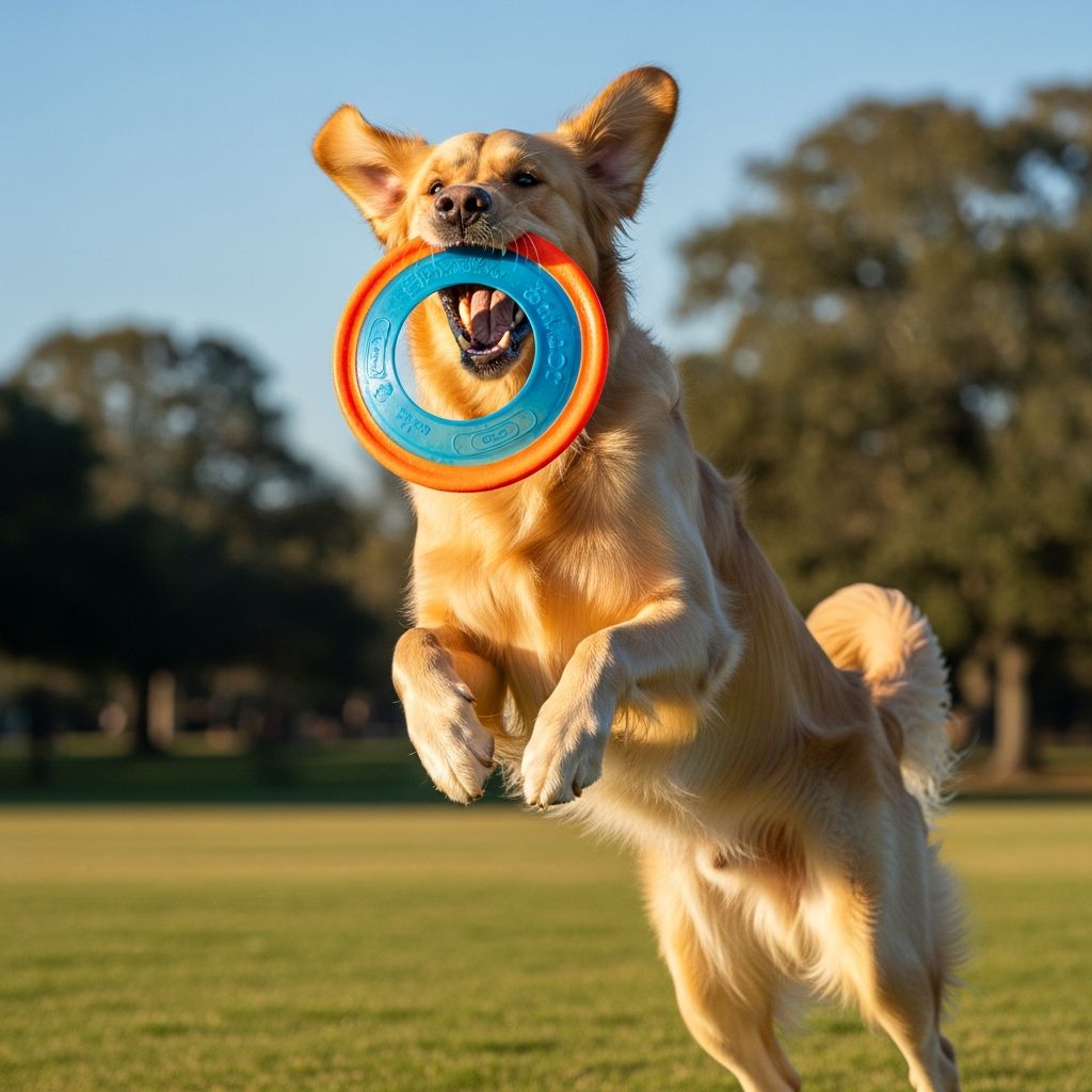 Selecting the Right Flying Disc for Your Canine Companion A comprehensive guide to choosing safe, durable flying discs for dogs of all sizes and play styles.