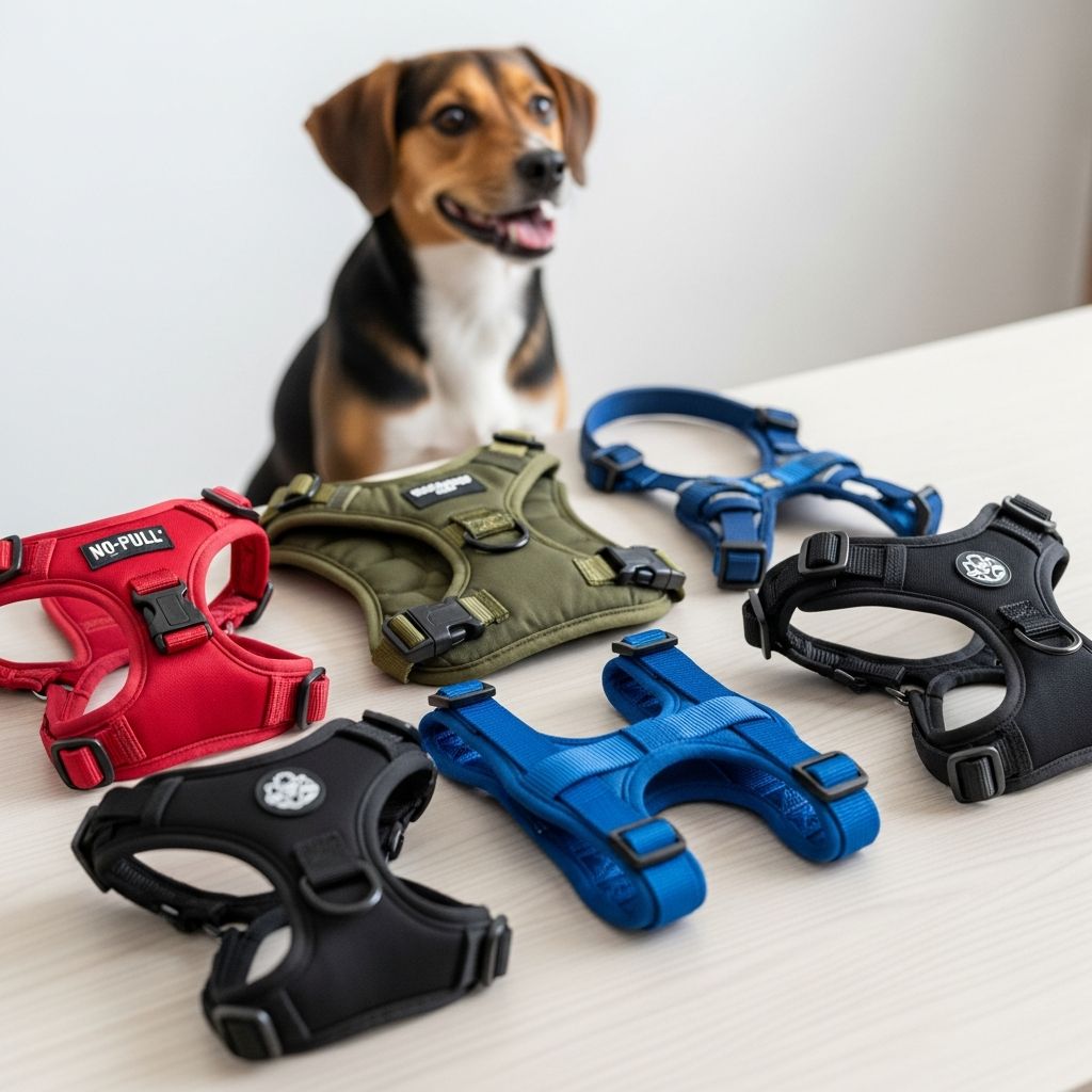 Selecting the Perfect Dog Harness Discover essential tips and harness types to ensure your dog's comfort, safety, and effective training during walks and adventures.
