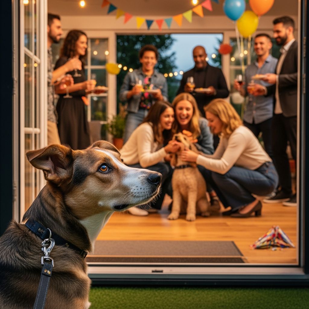 Skip Dog-Friendly Parties: Smart Choices Discover why leaving your dog at home during large social events prevents stress, injuries, and bad habits for a happier pet.