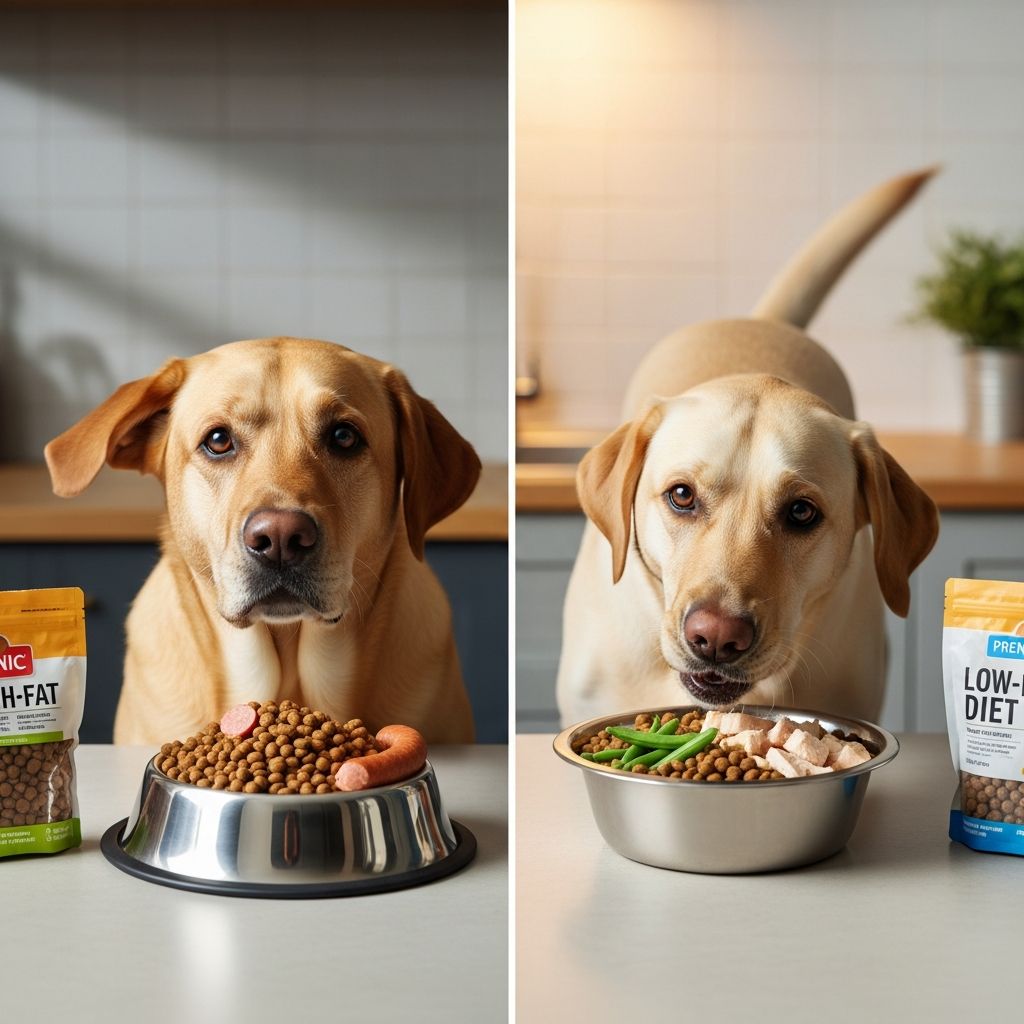 Slim Down Your Pup: Low-Fat Diets for Dogs Discover how low-fat dog foods promote safe weight loss, boost vitality, and prevent health issues for overweight pets.