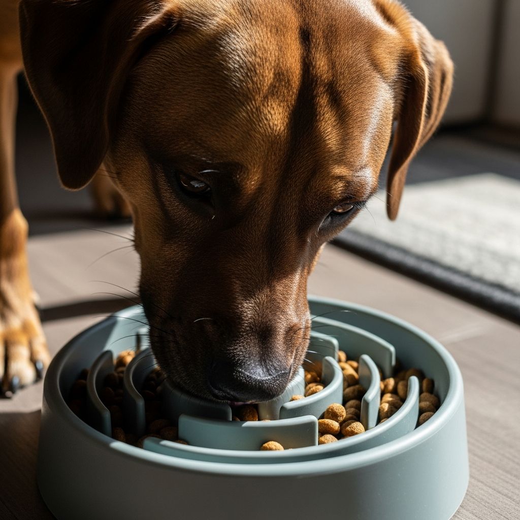 Slow Down Your Dog’s Eating Discover proven strategies to prevent rapid eating in dogs, reduce health risks like bloat, and promote better digestion for a happier pet.