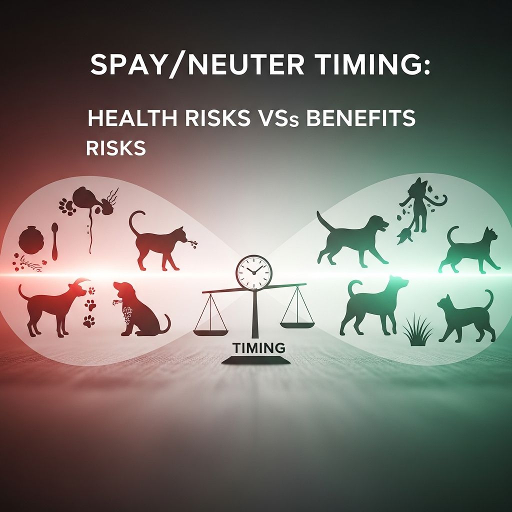Spay/Neuter Timing: Health Risks vs Benefits Explore evidence-based pros, cons, and optimal ages for spaying or neutering dogs to balance population control with long-term wellness.