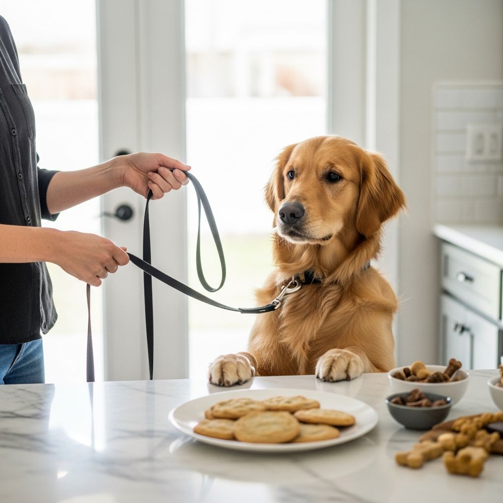 Stop Counter Surfing: Proven Dog Training Guide Discover effective strategies to prevent your dog from jumping on counters and stealing food, using management, positive reinforcement, and consistent training.