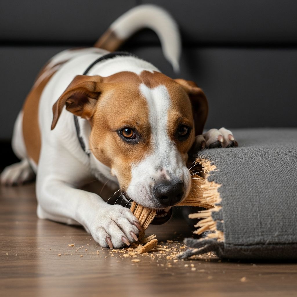 Stop Dog Chewing Furniture Effective strategies to protect your home and redirect your dog's natural chewing instincts safely and humanely.