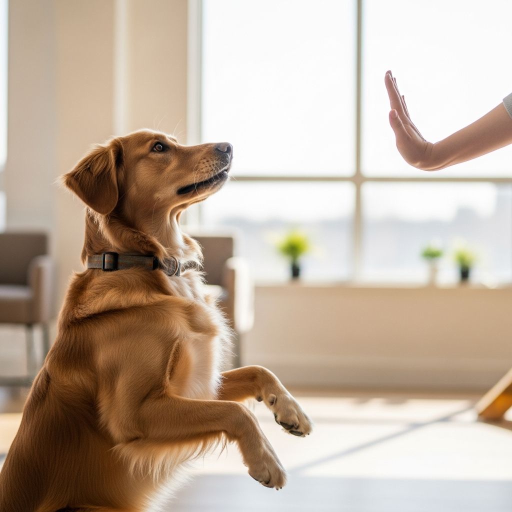 Stop Dog Jumping Up Now Effective strategies to curb your dog's jumping habit and foster polite greetings for a calmer home.