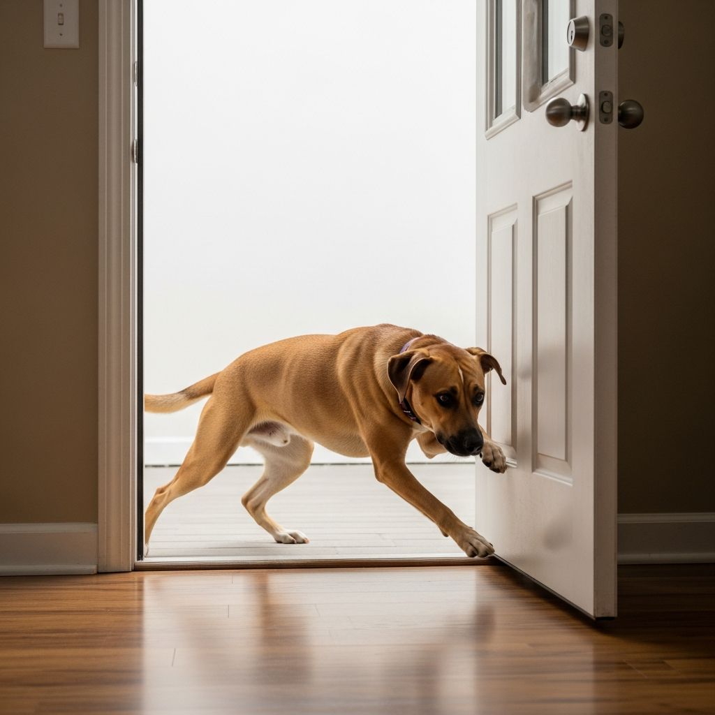 Stop Door Darting in Dogs Master proven techniques to prevent your dog from bolting through doors and ensure safety with practical training and management strategies.