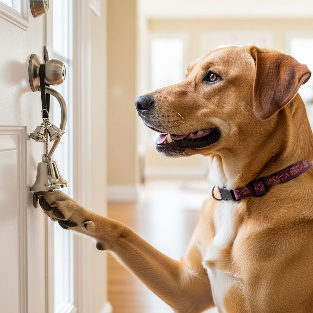 Master the step-by-step process to train your dog to ring a bell, improving house training and communication effortlessly.