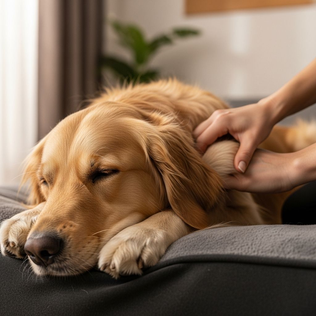 Therapeutic Touch: Clinical Evidence for Canine Massage Discover how professional massage therapy improves pain management and quality of life in dogs