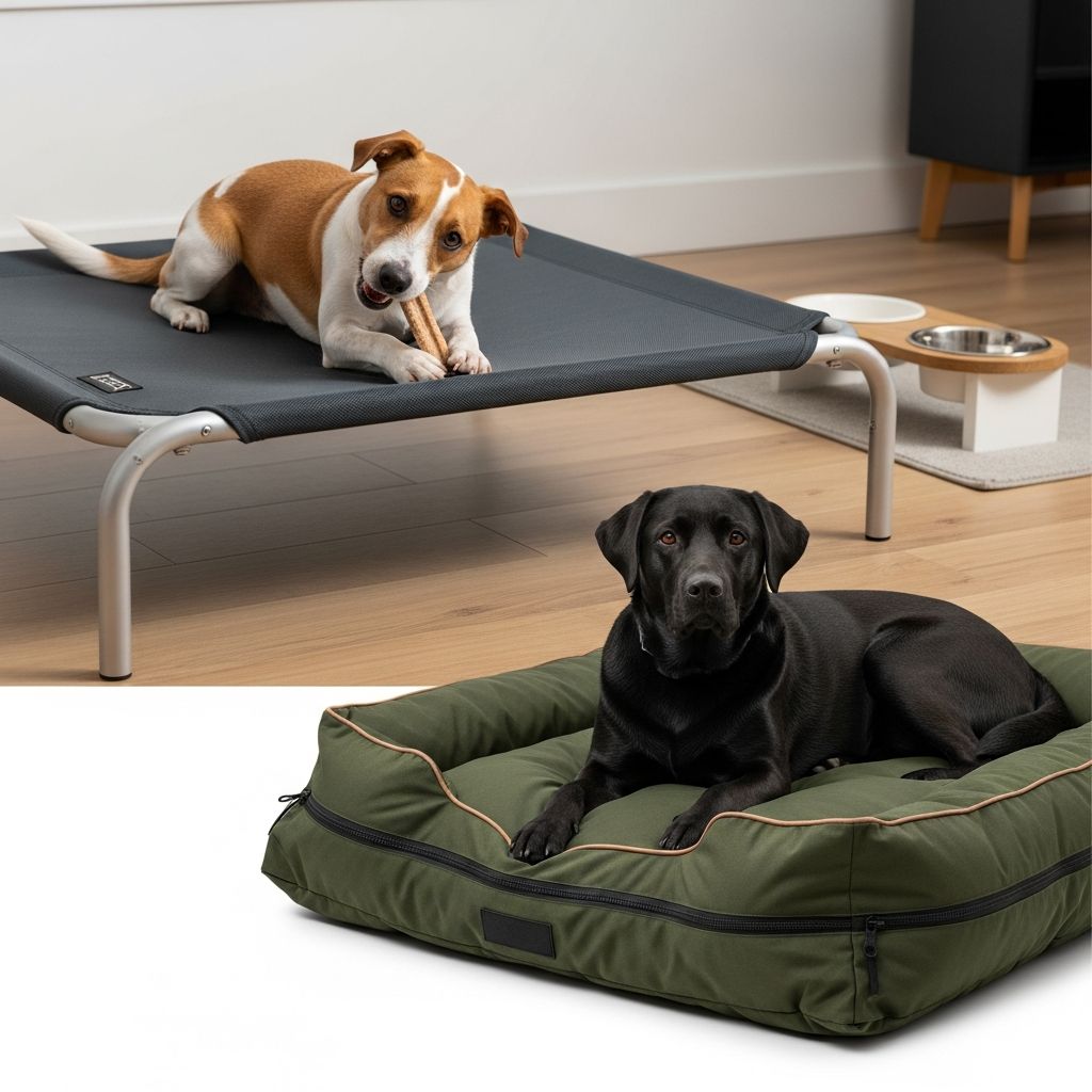 Discover durable dog beds that withstand even the toughest chewers, ensuring comfort and longevity for your furry destroyer.