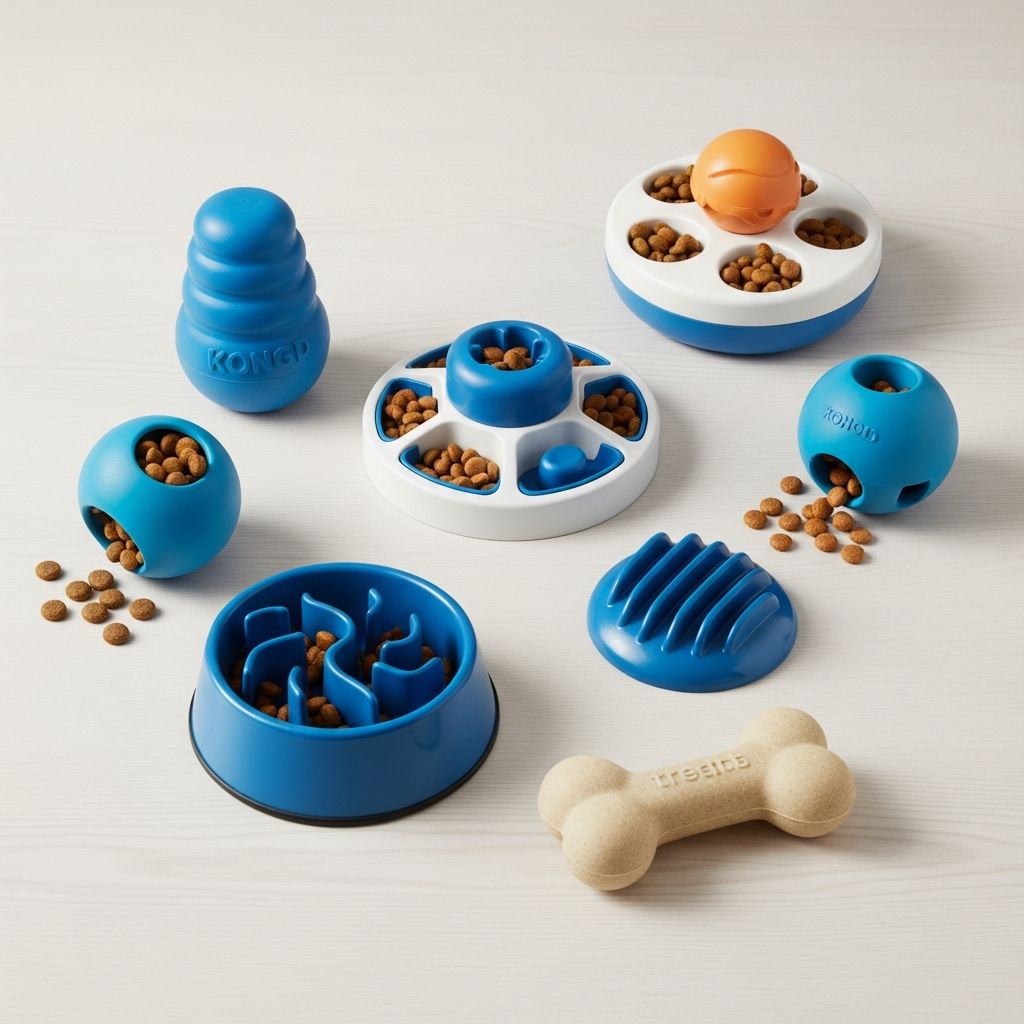Discover interactive toys that turn mealtime into fun, slow down fast eaters, and boost your dog's mental and physical health.