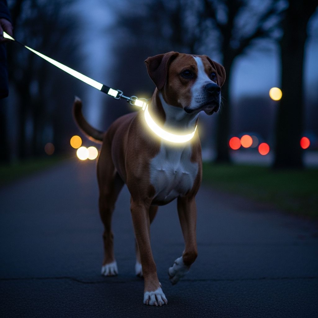 Discover the best reflective dog collars that enhance visibility and protect your pet during low-light walks and adventures.