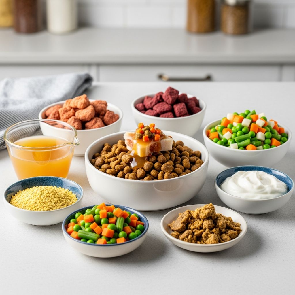 Discover how dog food toppers boost nutrition, entice picky eaters, and enhance your pet's meals for optimal health and happiness.