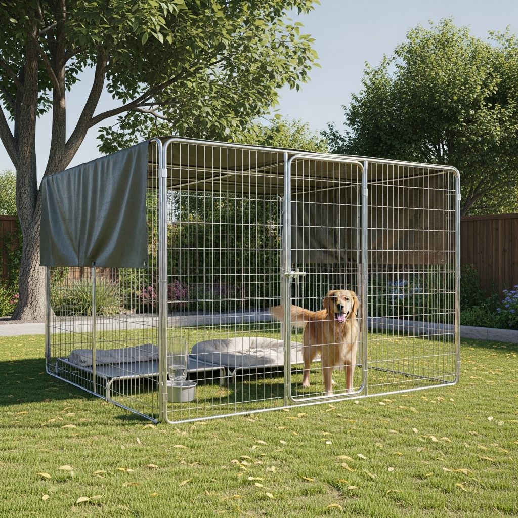 Ultimate Guide to Outdoor Dog Kennels Discover expert tips for designing safe, comfortable outdoor kennels that keep your dog happy in any weather.