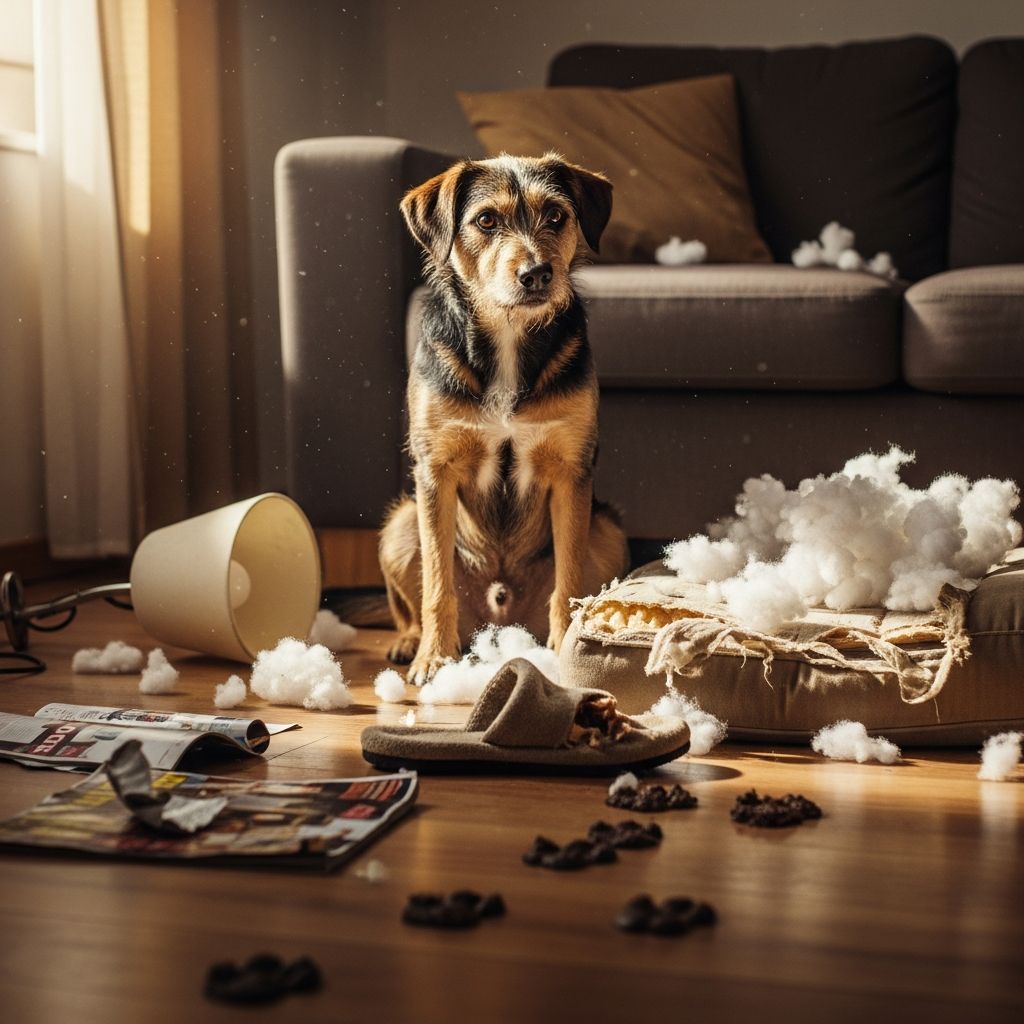 Unraveling Destructive Dog Habits Discover the hidden triggers behind your dog's chewing, digging, and shredding, plus proven strategies to restore peace in your home.