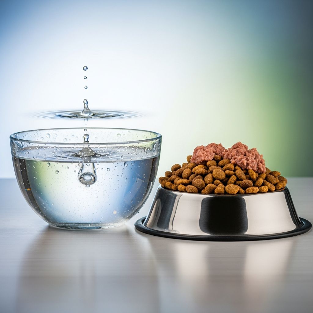 Water and Dog Food: Essential Considerations Understand the importance of proper hydration in your dog's diet and feeding routine.