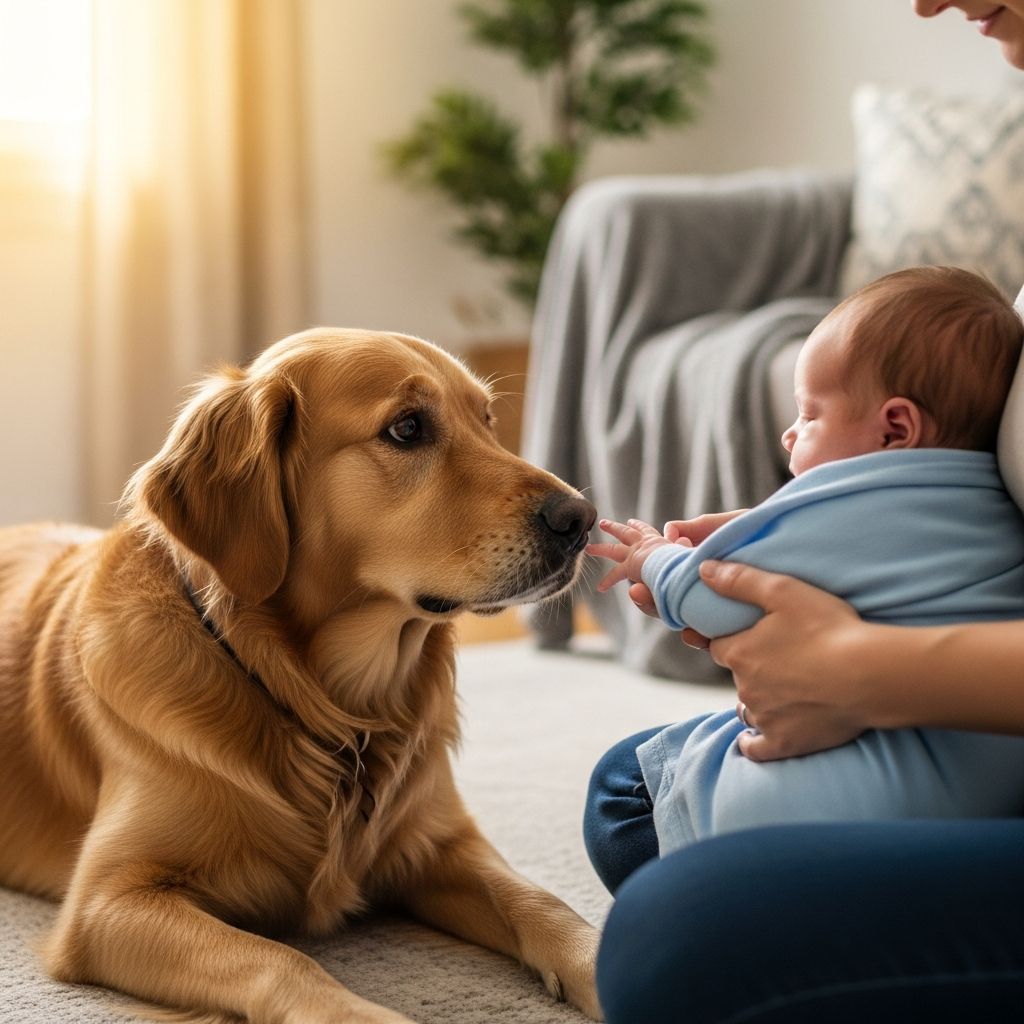 Welcoming Baby: Safe Dog Introductions Expert strategies to ensure harmonious first meetings between your dog and newborn, fostering safety and positive bonds from day one.