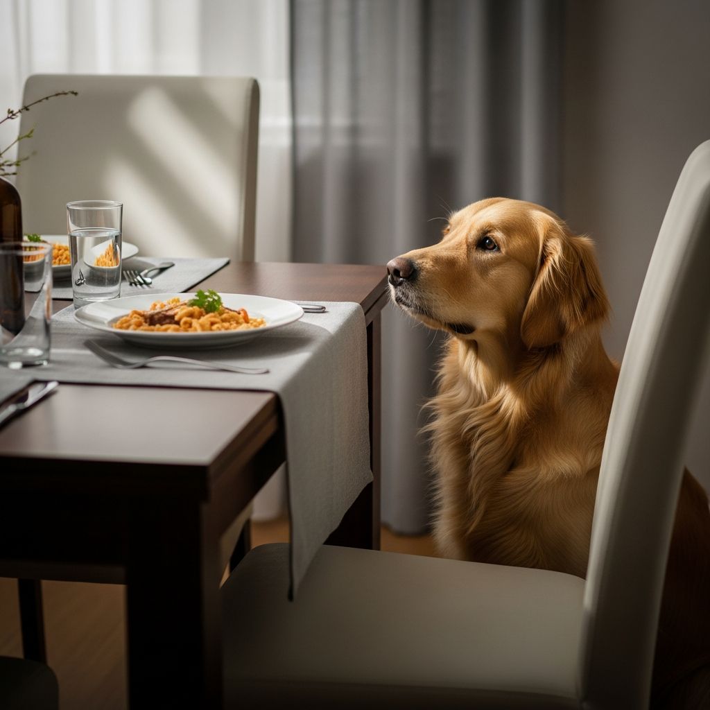 Why Your Dog Waits for You at Mealtime Discover the science behind your dog's preference for eating in your company and how to nurture a healthier feeding routine.