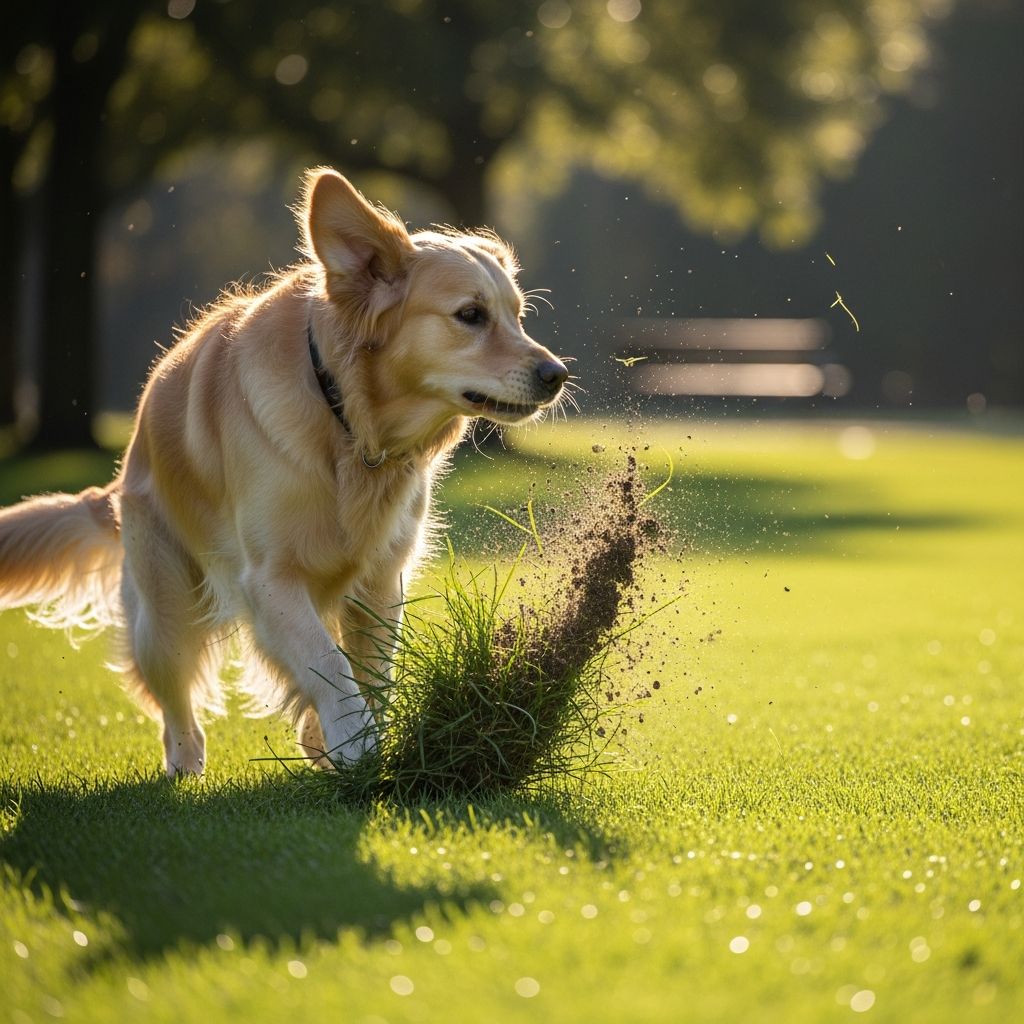Unraveling the Mystery of Dogs Kicking Grass Discover the instinctual reasons behind your dog's grass-kicking habit, from scent marking to territorial signals, and when it might signal deeper issues.
