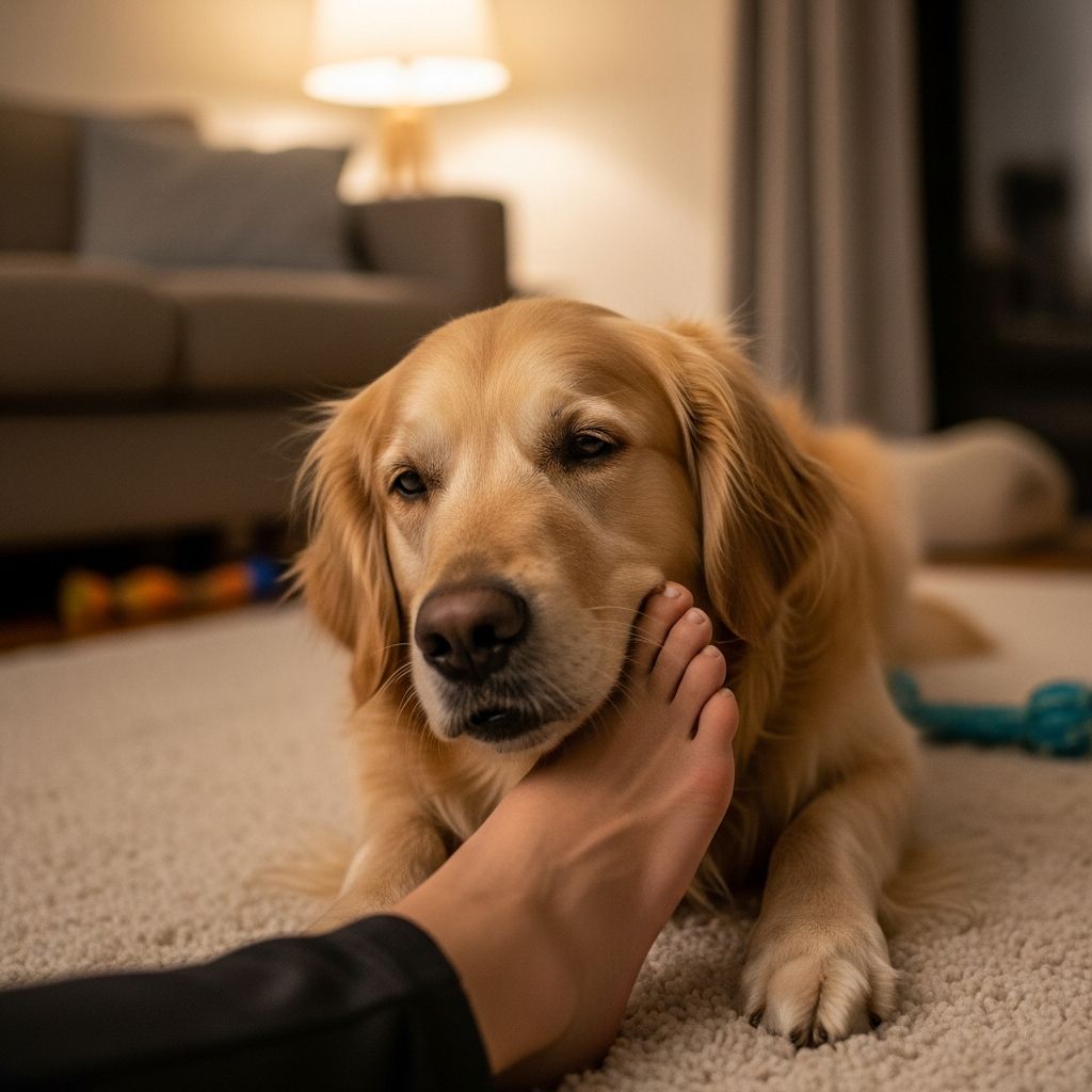 Discover the deep-rooted reasons behind your dog's habit of resting on your feet, from affection to instinctual protection.