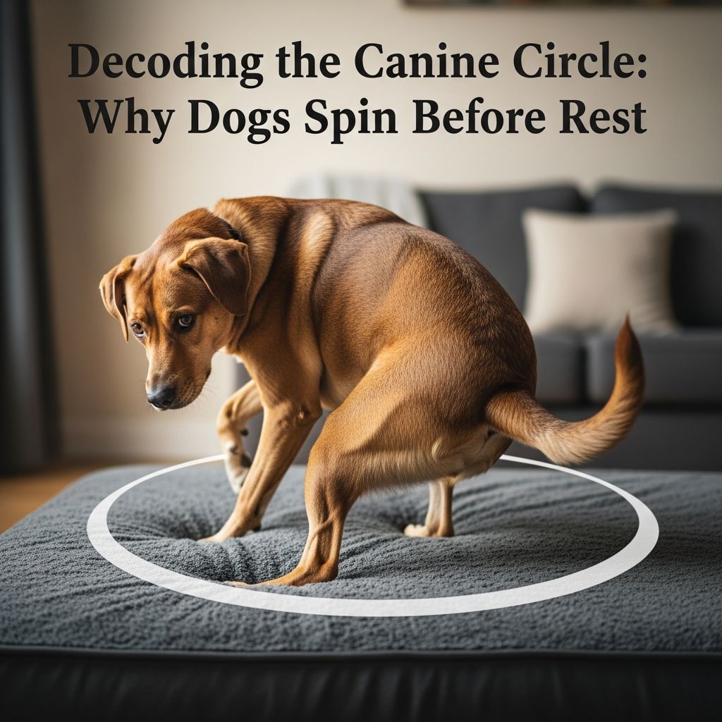 Unravel the ancient instincts, comfort rituals, and health signals behind your dog's pre-nap twirls for better pet care insights.