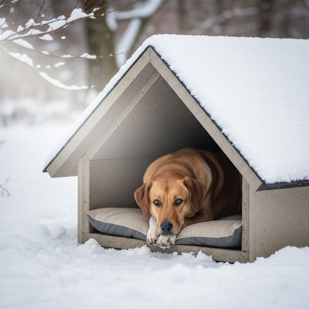 Winter Comfort Solutions for Outdoor Dogs Keep your outdoor dog safe and warm during cold weather months