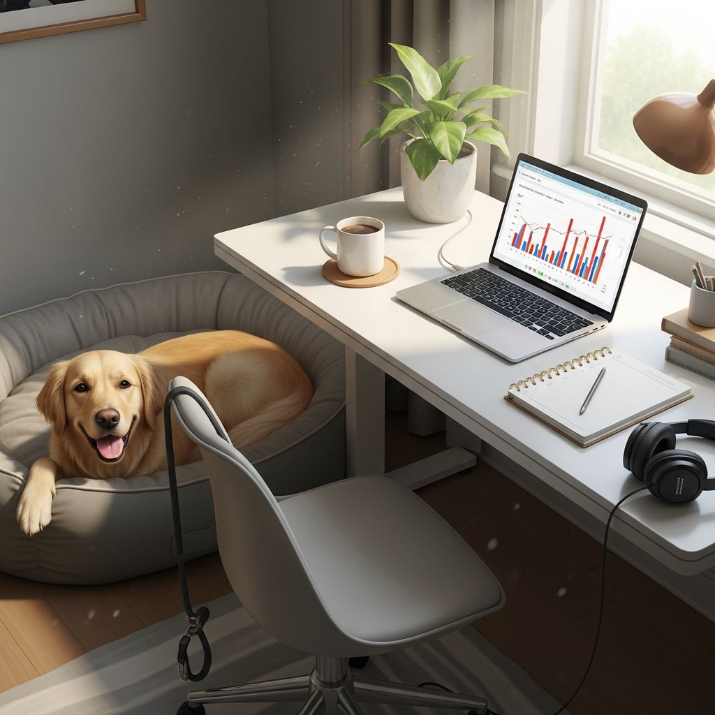 Work-from-Home Guide for Dog Owners Master the art of balancing remote work and dog care with proven strategies for exercise, routines, and boundaries to keep both you and your pup thriving.