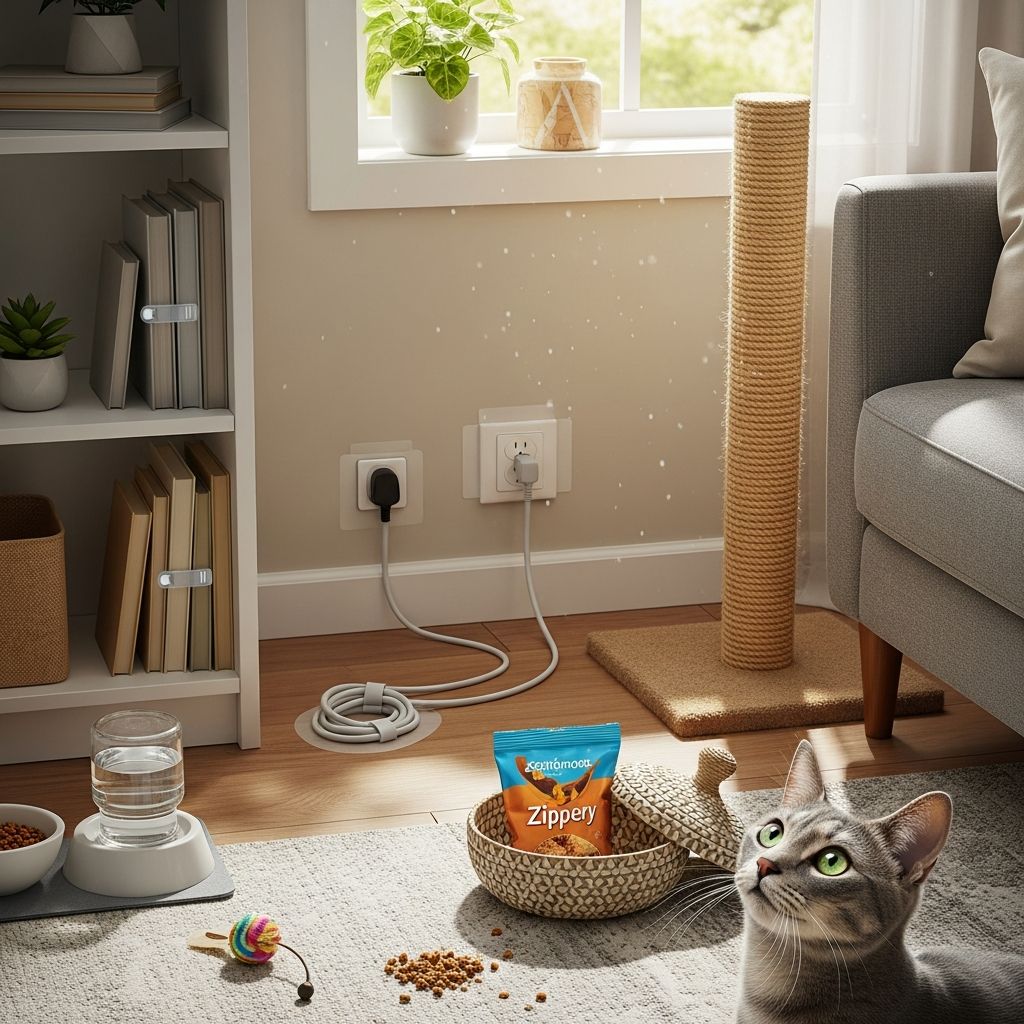 Cat-Proofing Guide for Safe Homes Essential strategies to safeguard your cat or kitten from household hazards and ensure a worry-free living space.