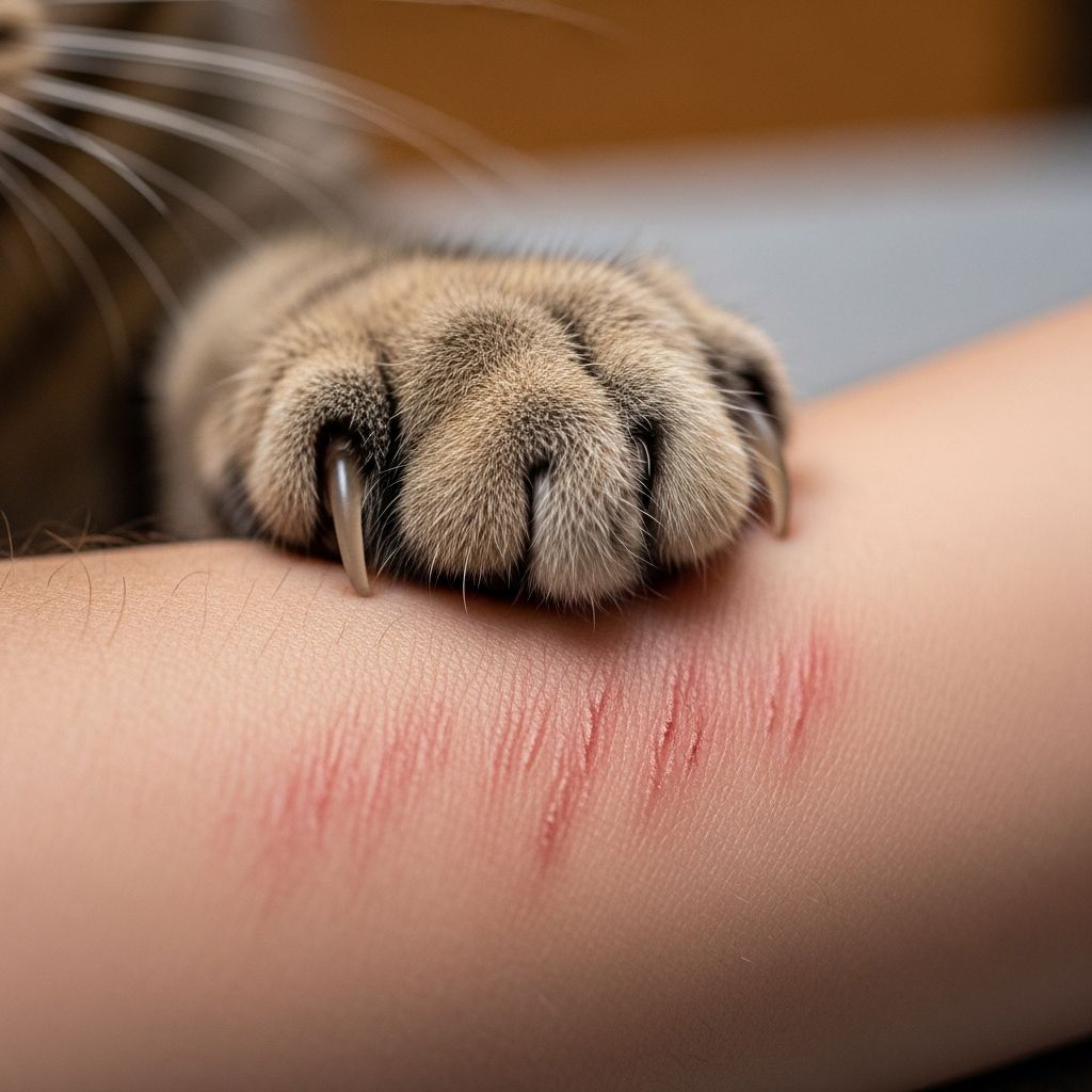 Cat Scratch Risks and Care Guide Learn essential steps to handle cat scratches, spot infections early, and protect against cat scratch disease for safer pet interactions.