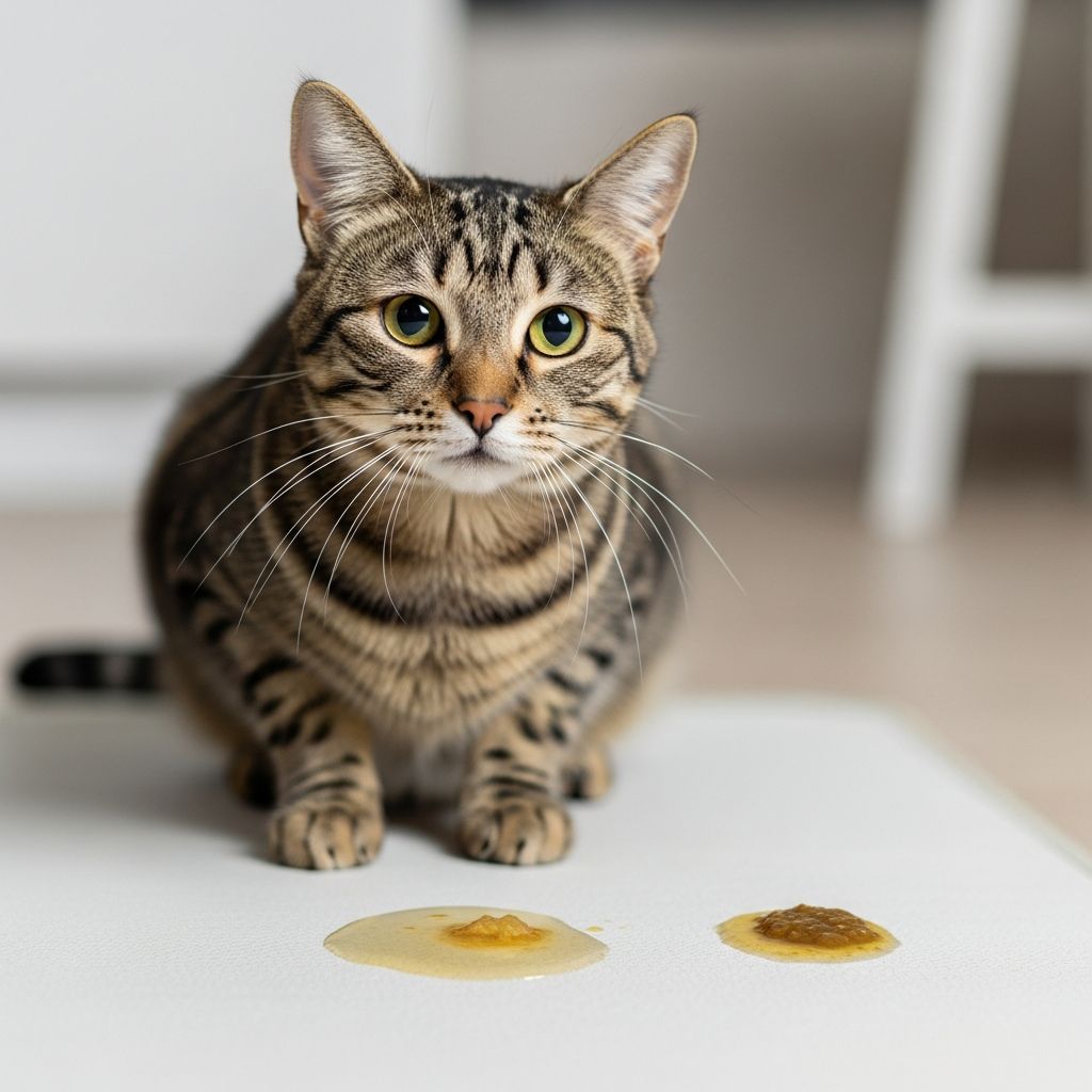 Understand causes, symptoms, and treatments for cat vomiting and diarrhea to keep your feline healthy.