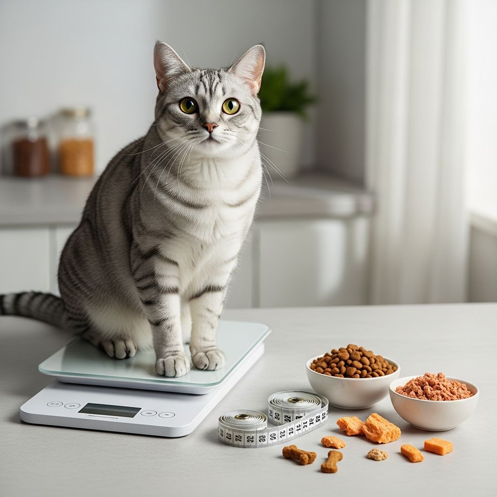 Expert strategies for helping your overweight cat achieve and maintain a healthy weight through diet, exercise, and monitoring.