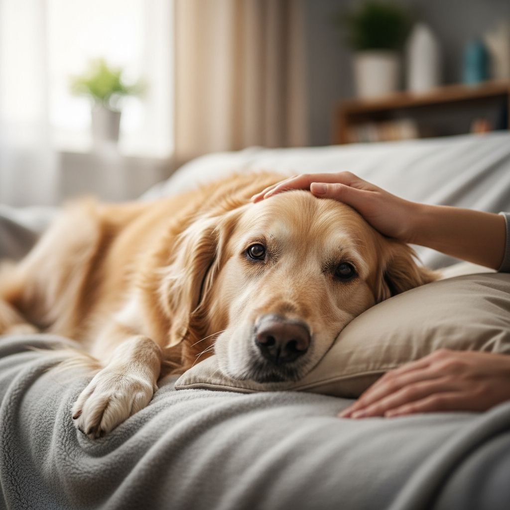 Compassionate strategies to enhance comfort and quality of life for dogs facing terminal illnesses.