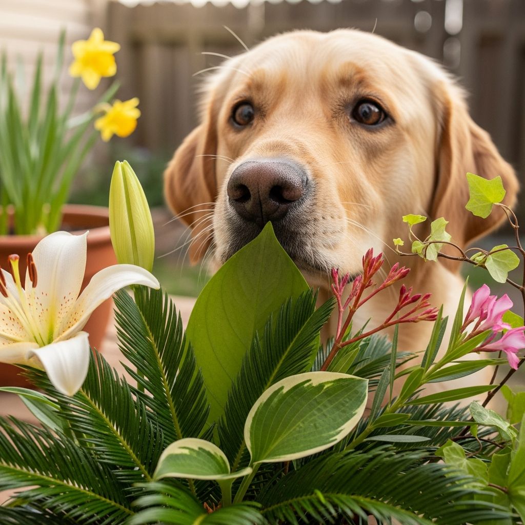 Protecting Your Dog: A Guide to Household and Garden Plant Dangers Learn which plants pose risks to dogs and how to keep your pet safe