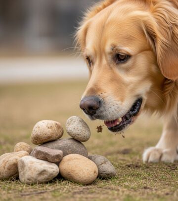 Discover why dogs chew rocks, the hidden dangers, and proven strategies to stop this risky habit safely.