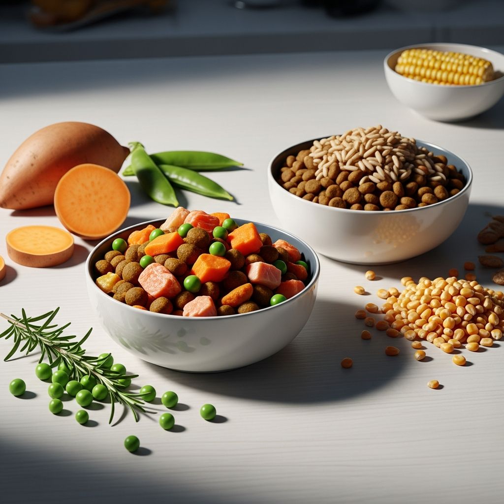 Explore the science behind grain-free dog diets and make informed feeding choices