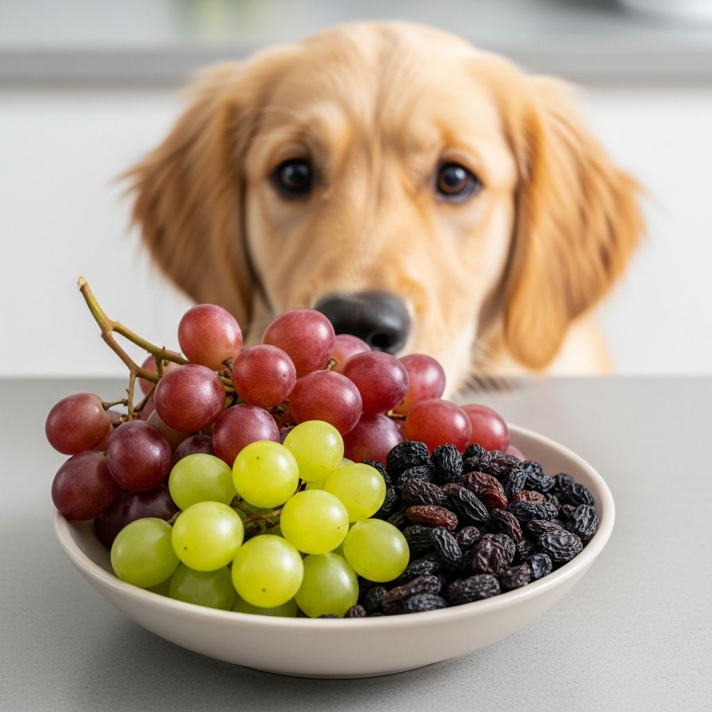 Grape and Raisin Poisoning in Pets: Risks and Prevention Essential information about grape toxicity in dogs and cats and how to keep your pets safe