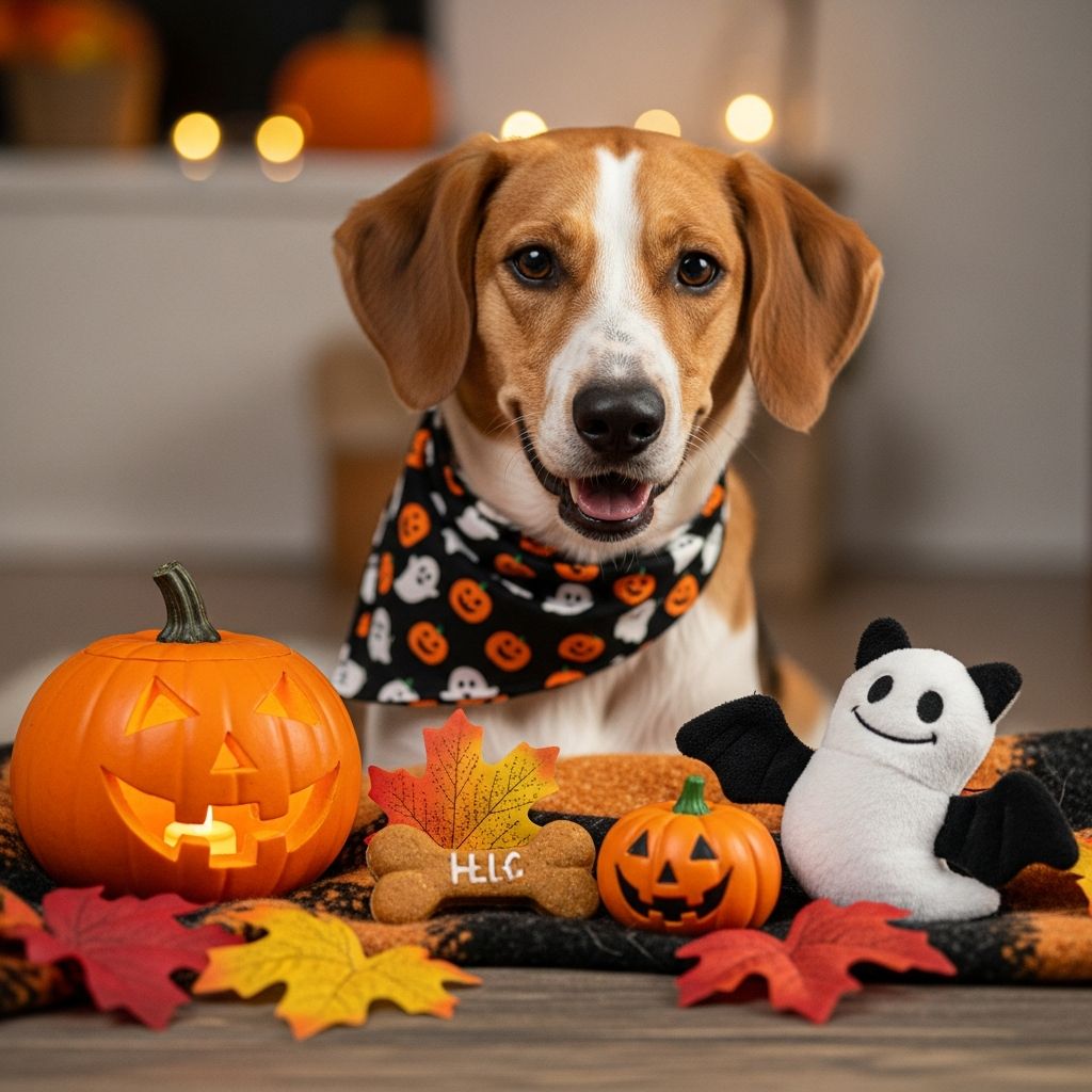Halloween Safety Guide for Dogs Essential strategies to protect your dog from Halloween hazards like toxic treats, scary costumes, and chaotic nights.