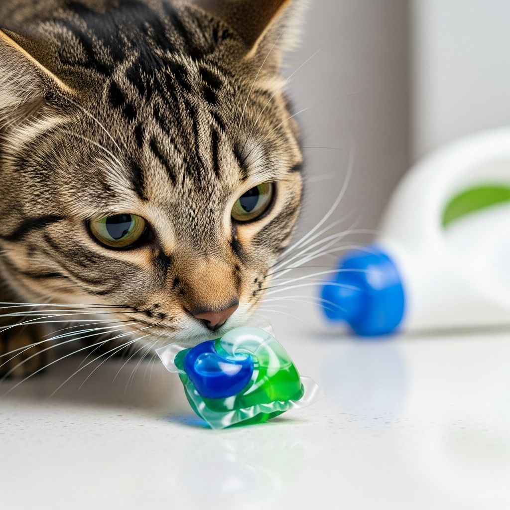 Laundry Detergent Dangers for Cats Discover why laundry pods and detergents pose serious risks to cats and learn essential steps for prevention and emergency response.